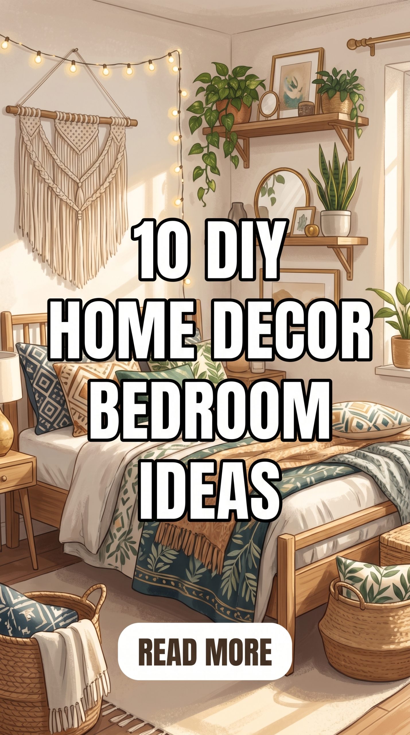 10 DIY Home Decor Bedroom Ideas