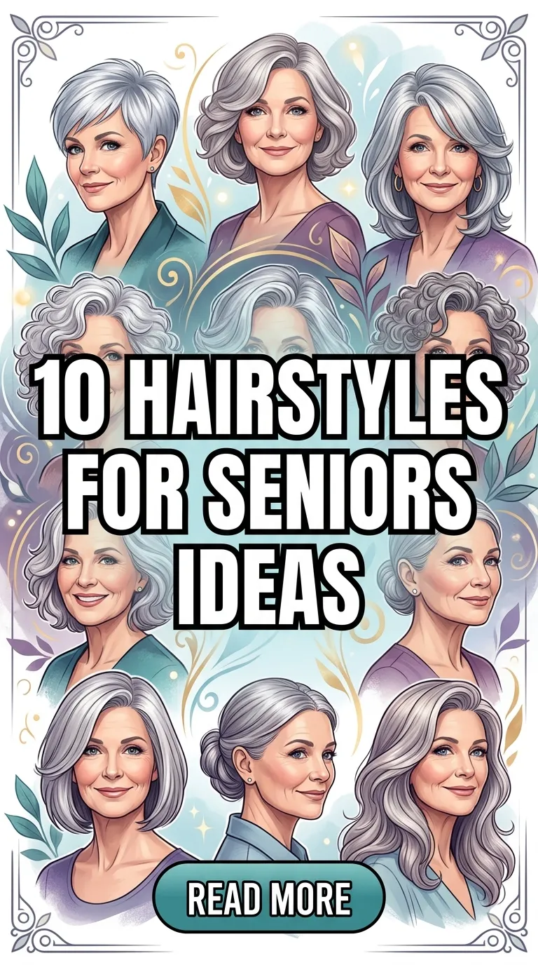 10 Hairstyles For Seniors Ideas