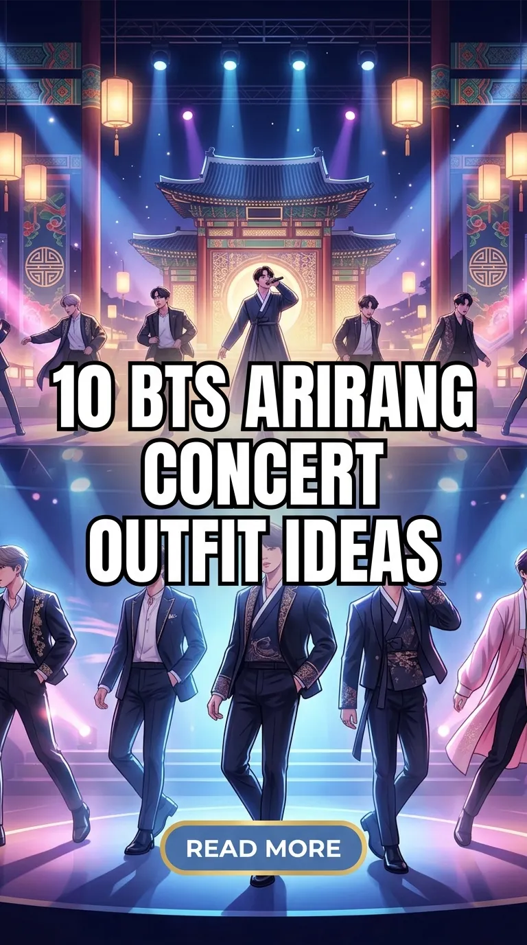 10 BTS Arirang Concert Outfit Ideas