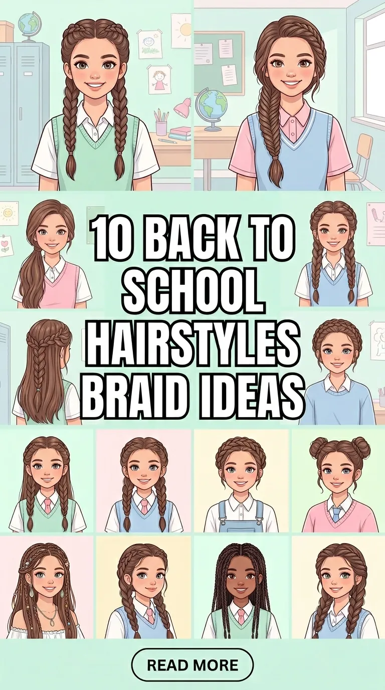 10 Back To School Hairstyles Braids Ideas