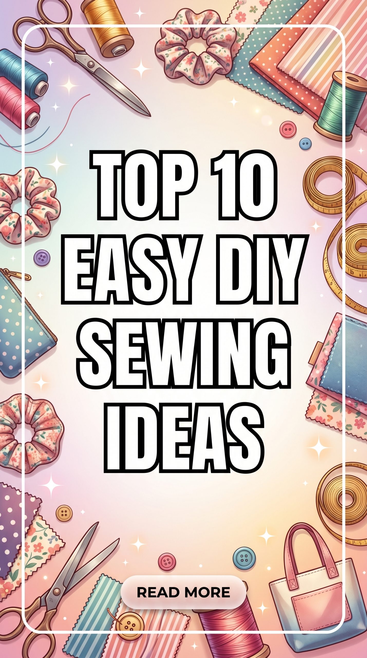 Top 10 Easy DIY Sewing Ideas