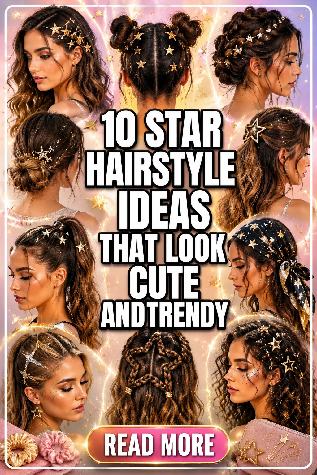 10 STAR HAIRSTYLE IDEAS THAT LOOK CUTE AND TRENDY