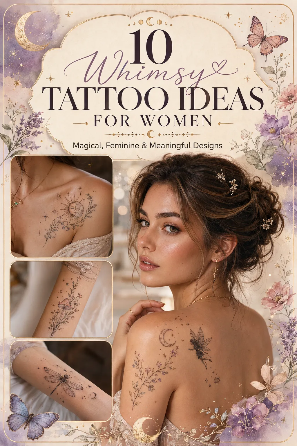 10 Whimsy Tattoo Ideas for Women to Inspire You