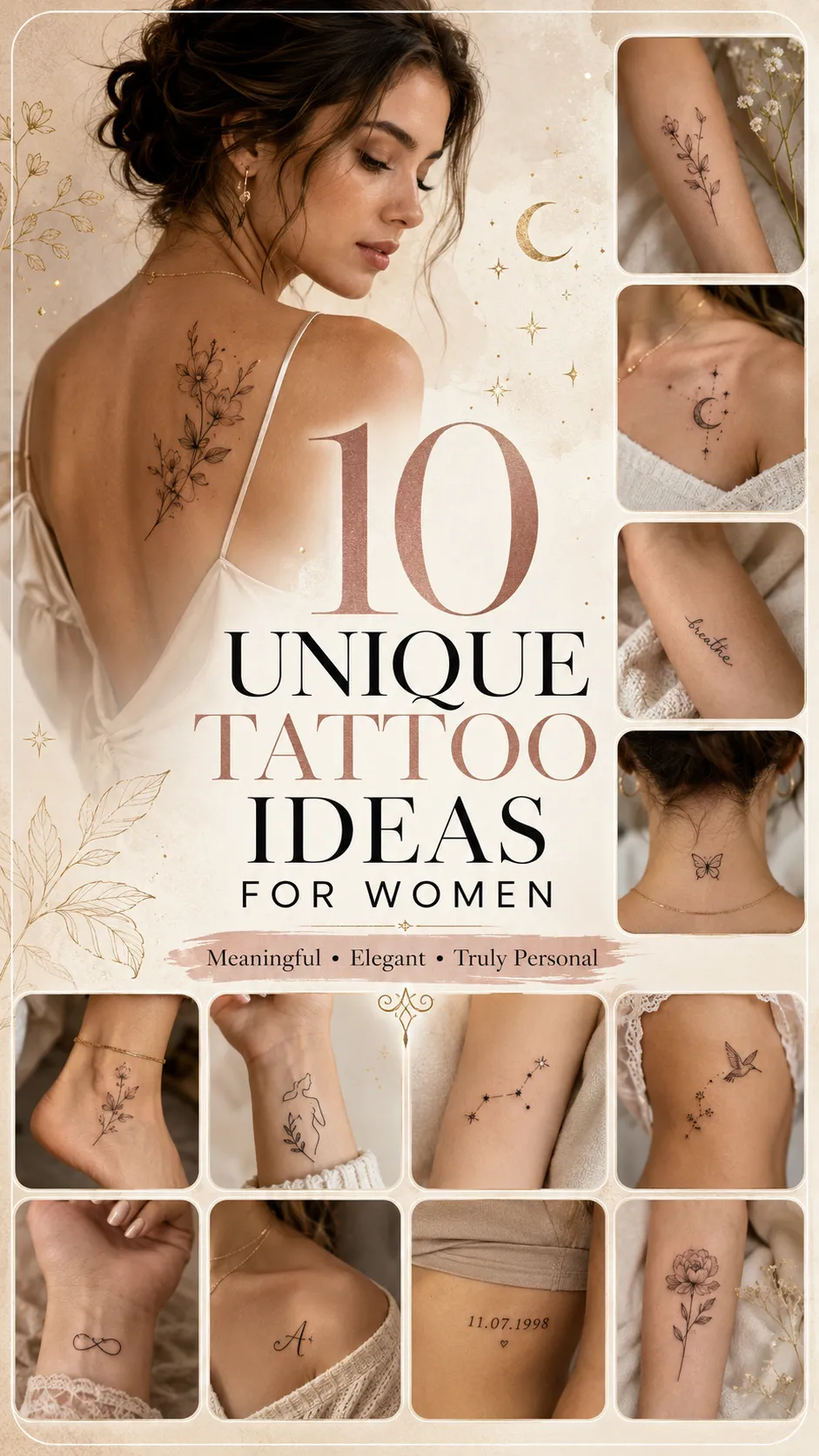 10 Unique Tattoo Ideas for Women