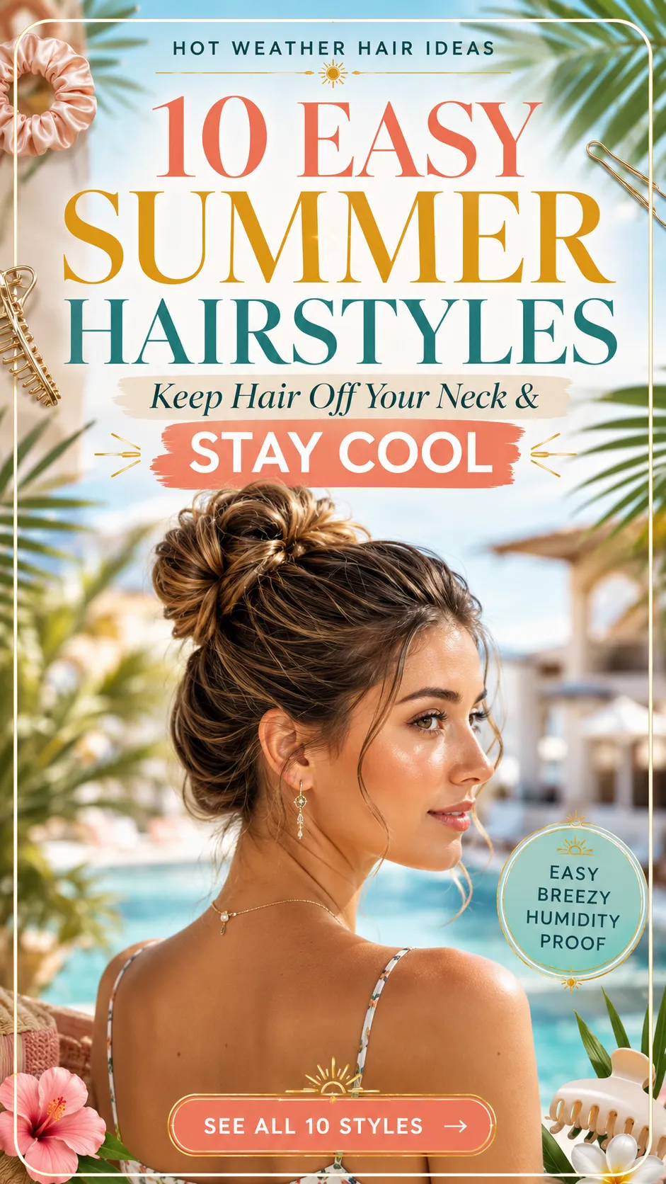 10 Easy Summer Hairstyles to Keep Hair Off Your Neck