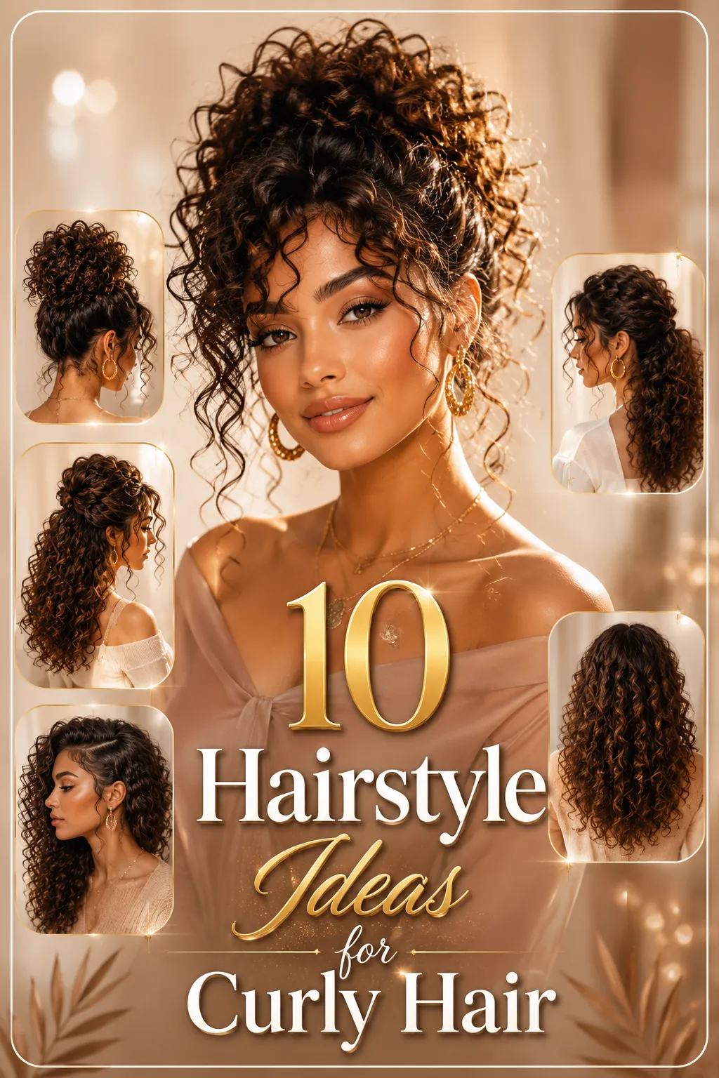 10 HAIRSTYLE IDEAS FOR CURLY HAIR THAT LOOK STYLISH
