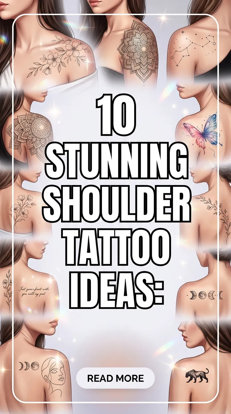10 Stunning Shoulder Tattoo Ideas