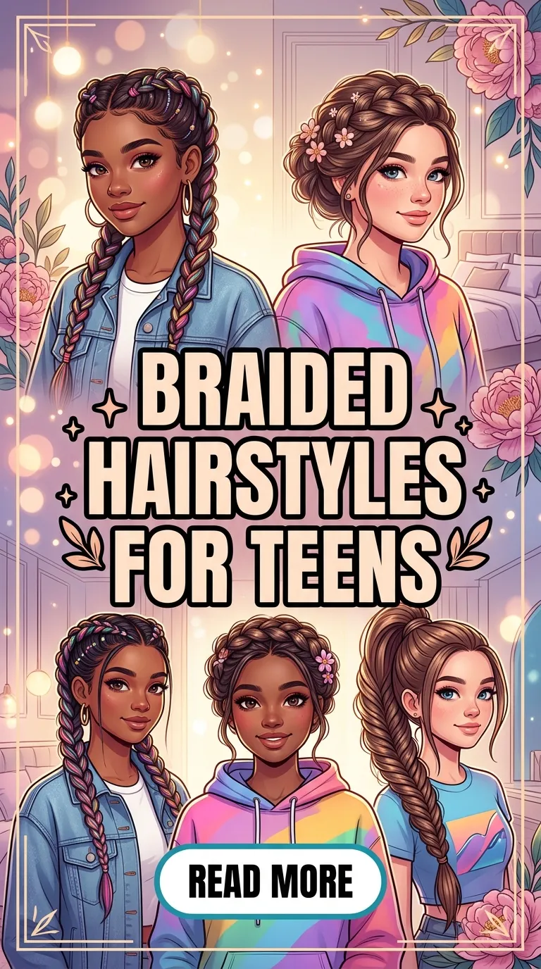 10 Braided Hairstyles for Teens