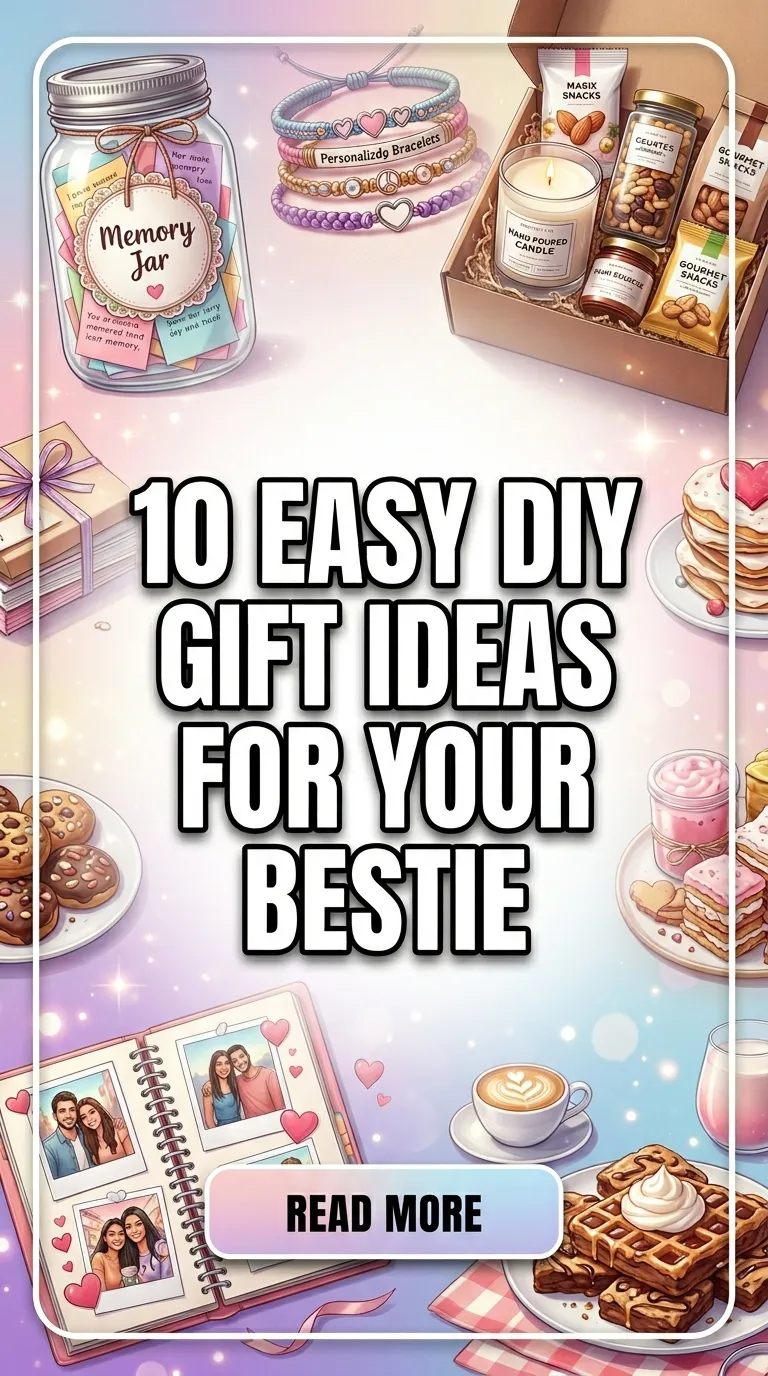 10 Easy DIY Gift Ideas For Your Bestie