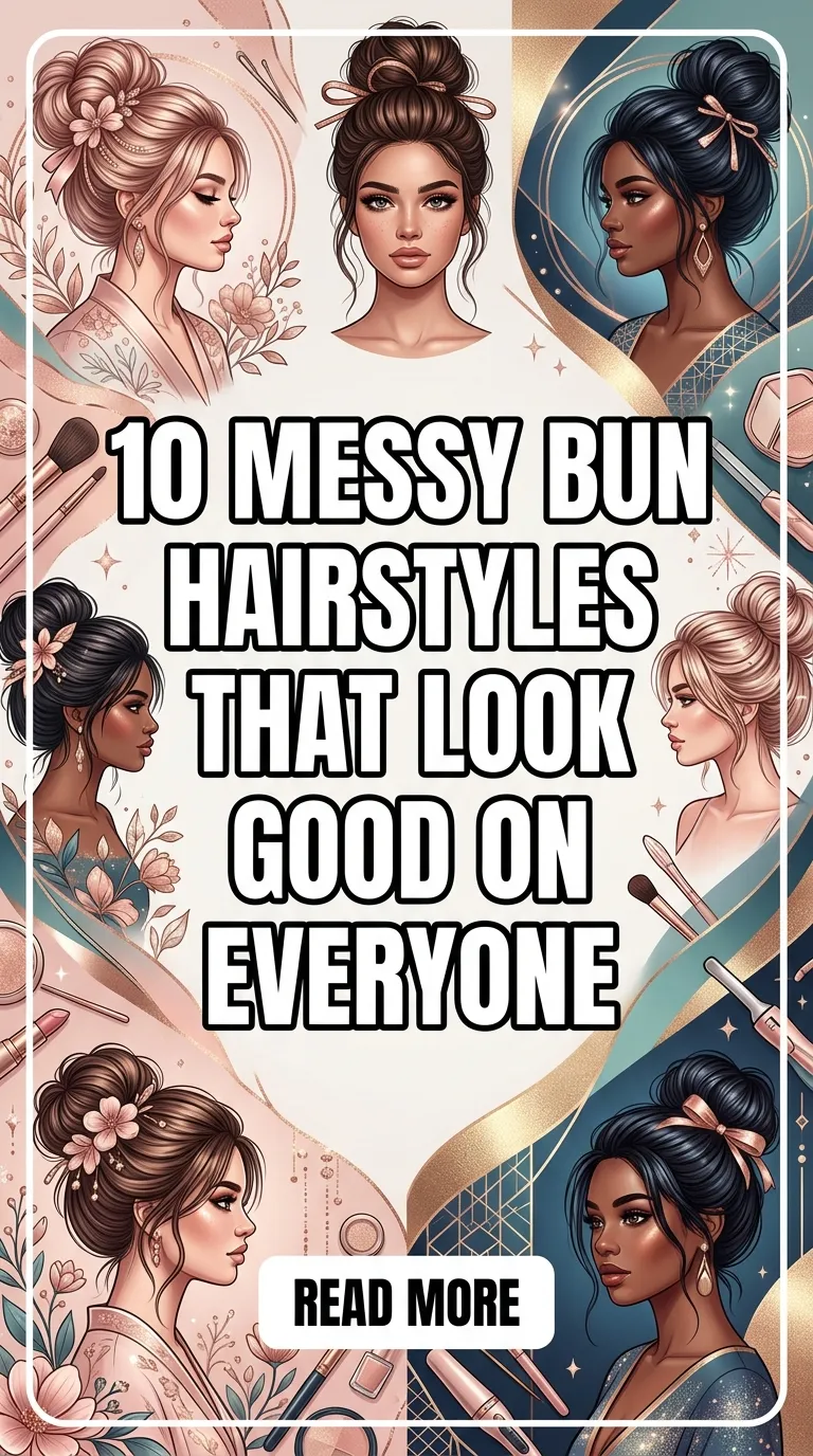 10 Messy Bun Hairstyles That Look Good on Everyone