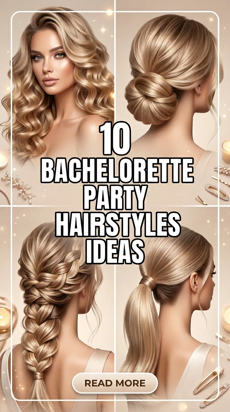 10 Bachelorette Party Hairstyles Ideas