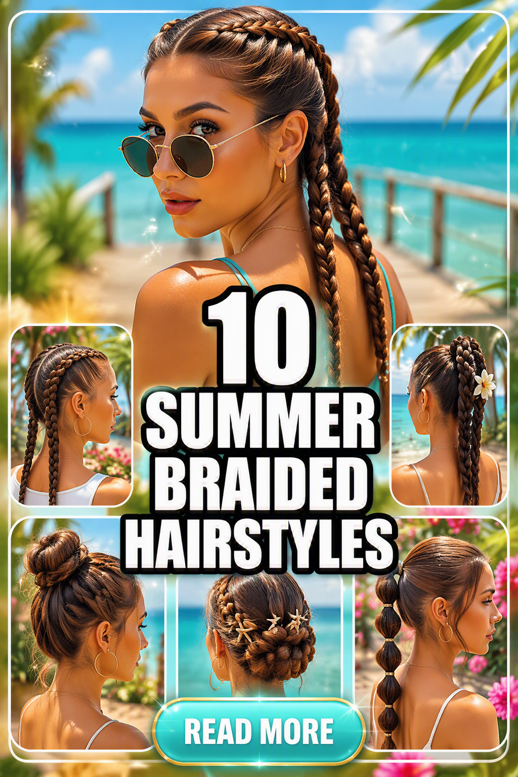 10 Summer Braided Hairstyles That Stay Neat All Day