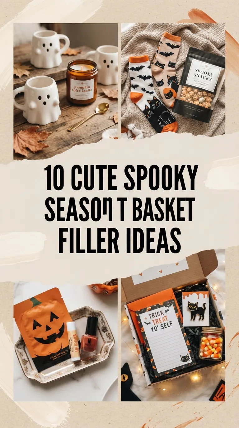 10 Cute Spooky Season Gift Basket Filler Ideas For Girlfriends